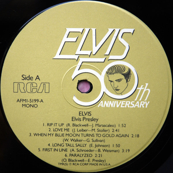 Elvis Presley - Elvis (LP) [US] 1984 RP (Mint (M))