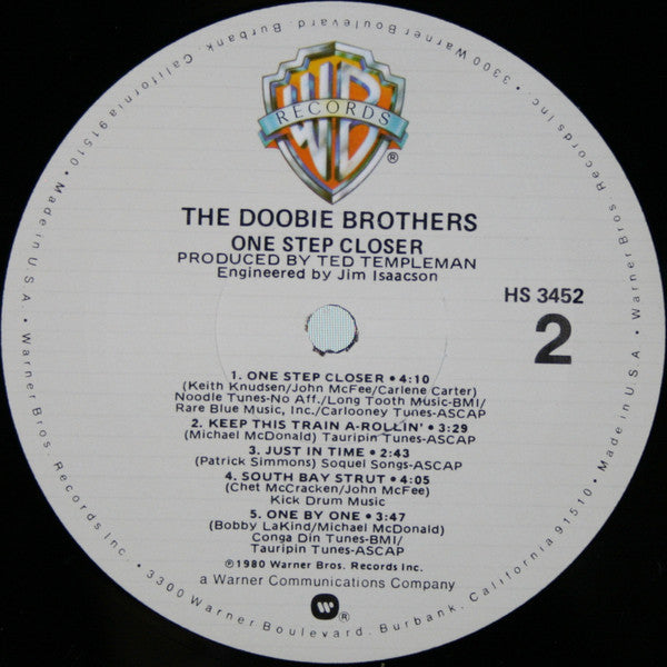 The Doobie Brothers - One Step Closer (LP) [US] 1st (Very Good Plus (VG+))