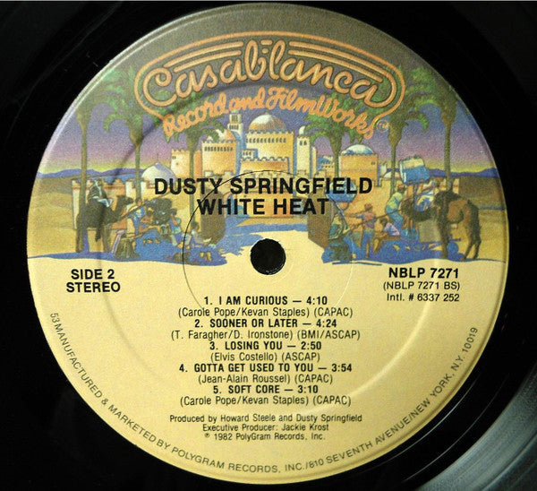 Dusty Springfield - White Heat (1982 SEALED)