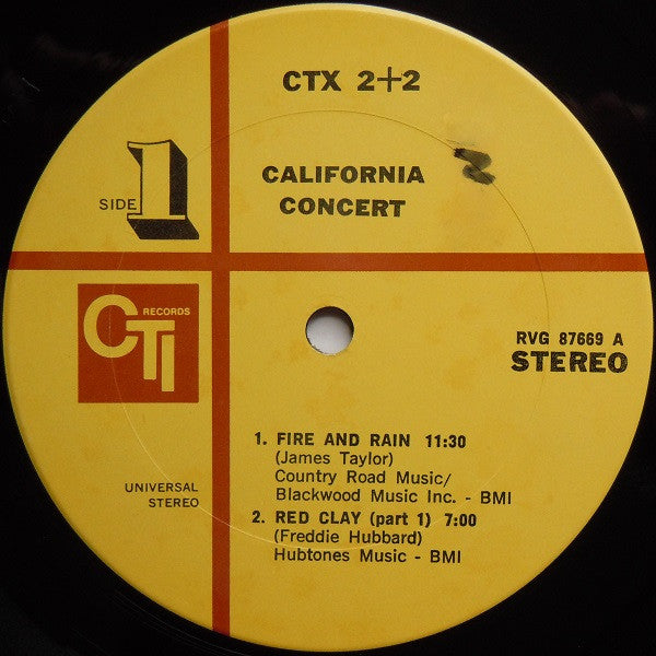 Various - California Concert - The Hollywood Palladium (LP) [US] 1st (Near Mint (NM or M-))