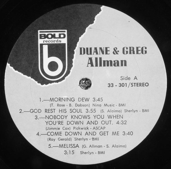 Duane & Greg Allman - Duane & Greg Allman (1972 STEREO)