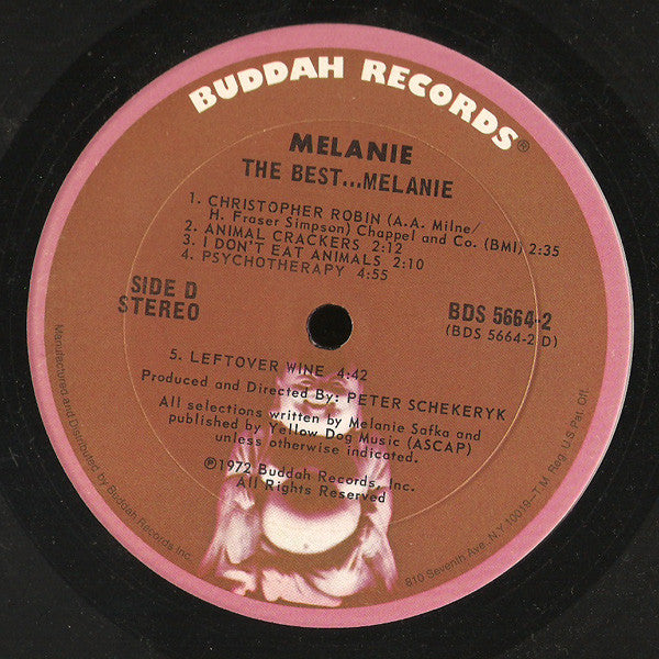Melanie (2) - The Best...Melanie (LP) [US] 1976 RP (Mint (M))