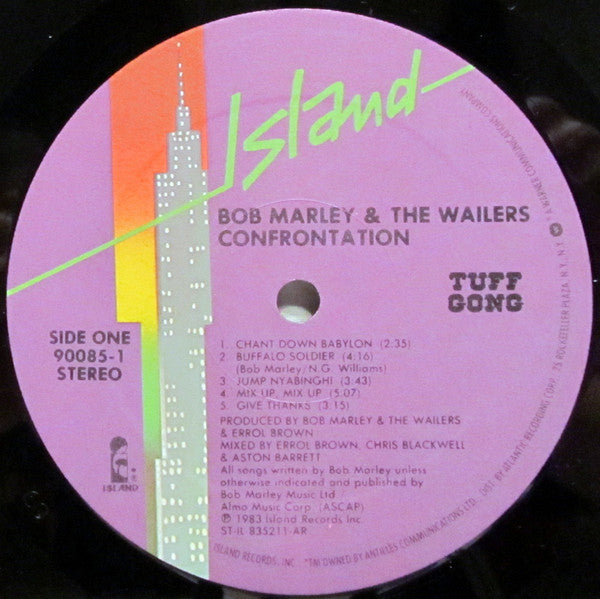 Bob Marley & The Wailers - Confrontation (1983 US Press)
