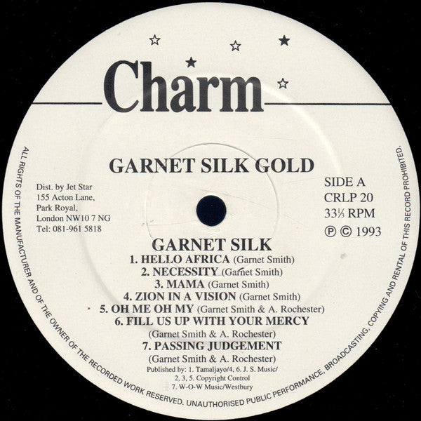 Garnett Silk - Gold (LP) [UK] 1st (Very Good Plus (VG+))