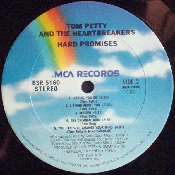Tom Petty And The Heartbreakers - Hard Promises (LP) [US] 1st (Very Good Plus (VG+))