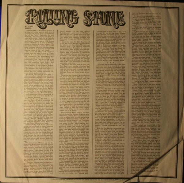 Nitty Gritty Dirt Band - Will The Circle Be Unbroken (LP) [US] RP