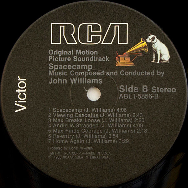 John Williams (4) - SpaceCamp (Original Motion Picture Soundtrack) (LP) [US] 1st (Near Mint (NM or M-))