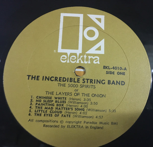 The Incredible String Band - The 5000 Spirits Or The Layers Of The Onion (LP) [US] 1st (Very Good (VG))