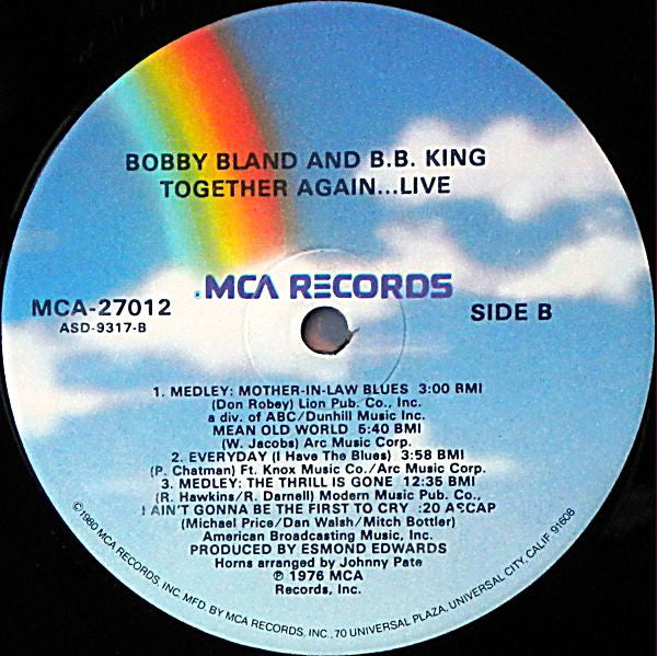 Bobby Bland - Together Again...Live (1980 RE)