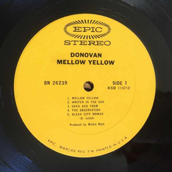 Donovan - Mellow Yellow (1967 STEREO)
