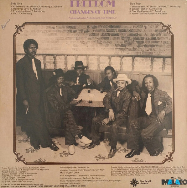 Freedom (2) - Changes Of Time (LP) [US] 1st (Very Good Plus (VG+))