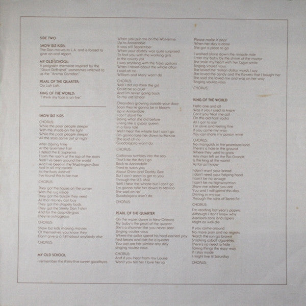 Steely Dan - Countdown To Ecstasy (LP) [US] 1980 RP (Near Mint (NM or M-))