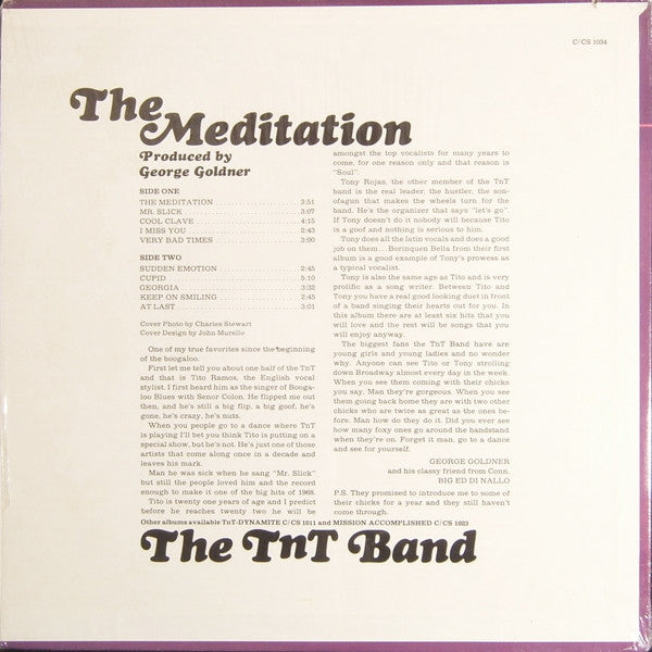 TNT Boys - The Meditation (LP) [US] 1st (Very Good Plus (VG+))
