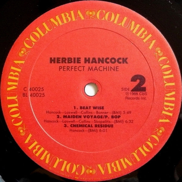 Herbie Hancock - Perfect Machine (1988 SEALED)