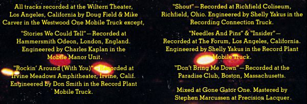 Tom Petty And The Heartbreakers - Pack Up The Plantation - Live! (LP) [US] 1st