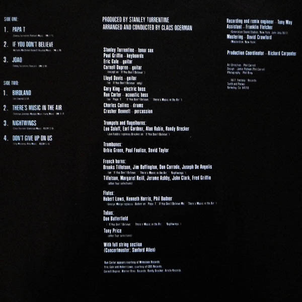 Stanley Turrentine - Nightwings (LP) [US] 1st