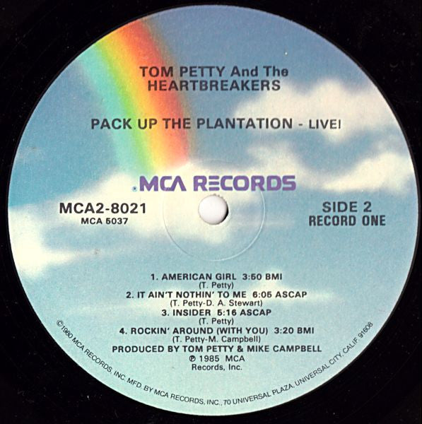 Tom Petty And The Heartbreakers - Pack Up The Plantation - Live! (LP) [US] 1st