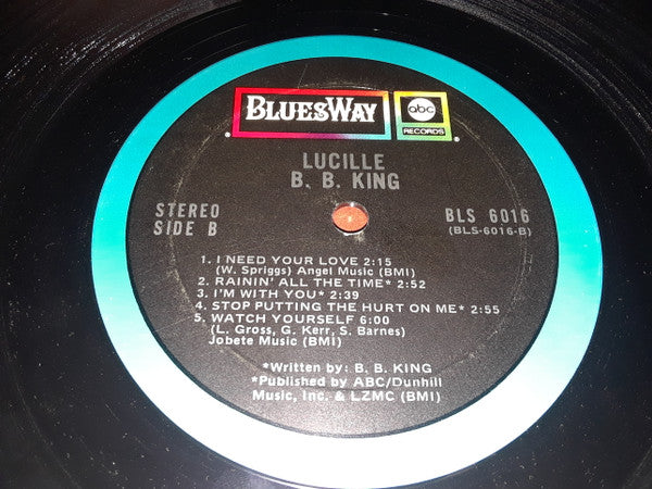 B.B. King - Lucille (1968 Press)