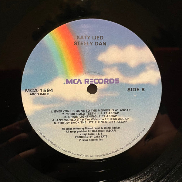 Steely Dan - Katy Lied (LP) [US] 1980 RP (Very Good Plus (VG+))
