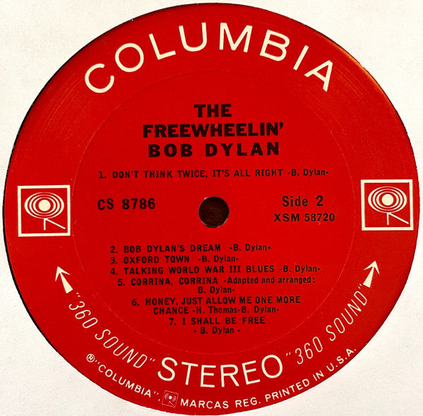Bob Dylan - The Freewheelin' Bob Dylan (LP) [US] 1969 RP (Near Mint (NM or M-))