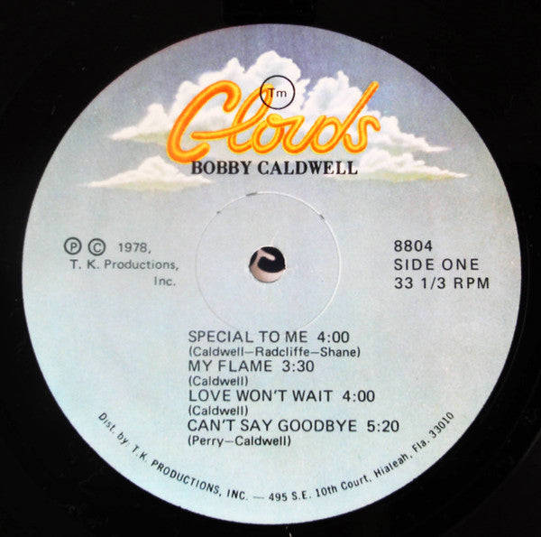 Bobby Caldwell - Bobby Caldwell (LP) [US] 1st (Near Mint (NM or M-))