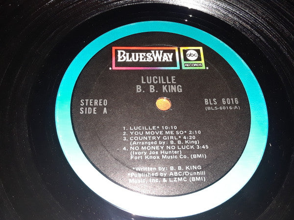 B.B. King - Lucille (1968 Press)