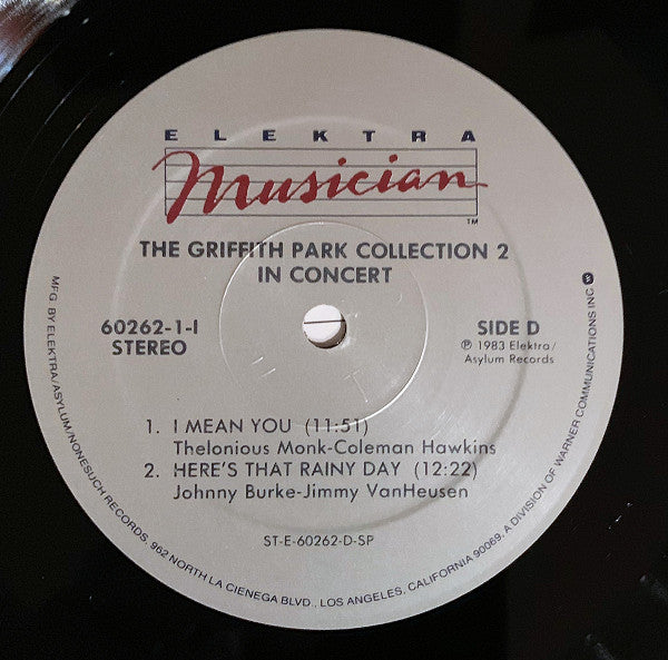 Stanley Clarke - The Griffith Park Collection 2 In Concert  (LP) [US] 1st (Near Mint (NM or M-))