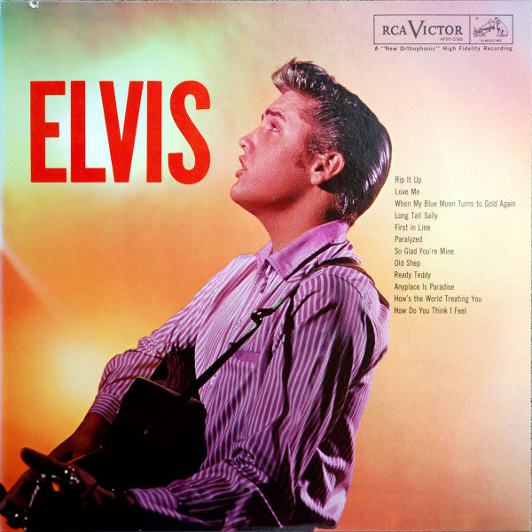 Elvis Presley - Elvis (LP) [US] 1984 RP (Mint (M))