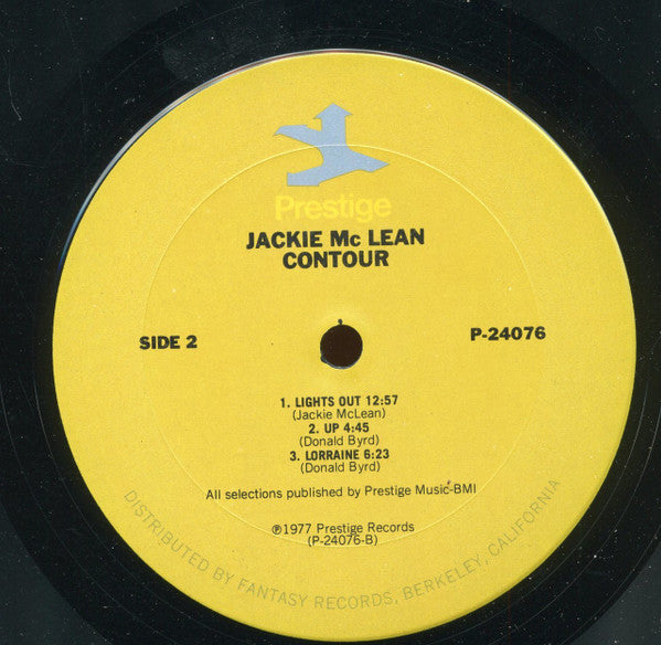 Jackie McLean - Contour (LP) [US] 1977 RP (Very Good Plus (VG+))
