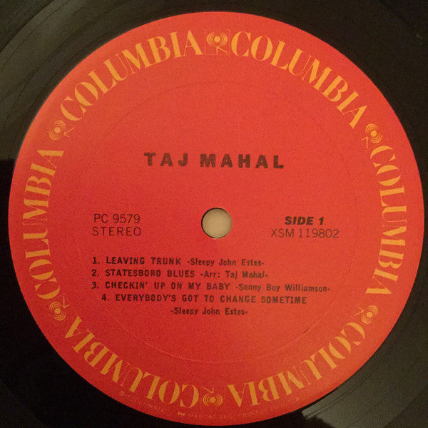 Taj Mahal - Taj Mahal (LP) [US] RP (Very Good Plus (VG+))