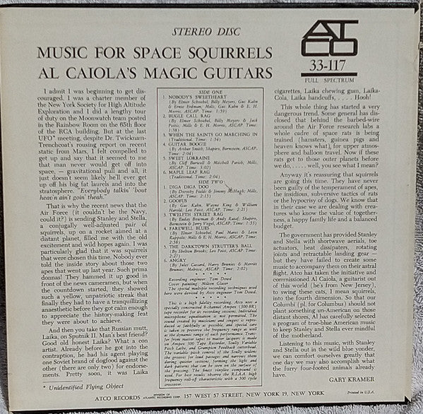Al Caiola - Music For Space Squirrels