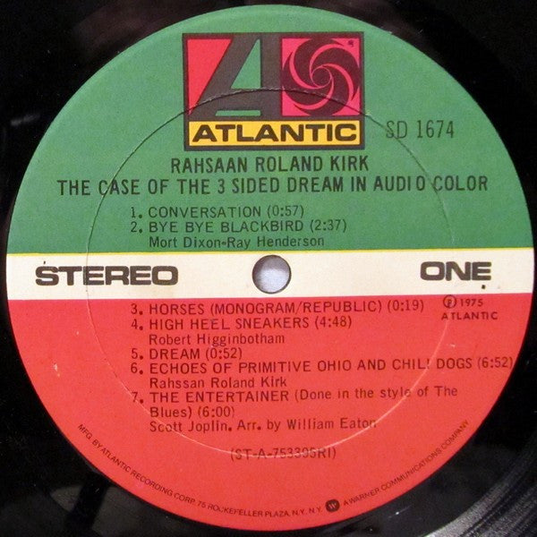 Roland Kirk - The Case Of The 3 Sided Dream In Audio Color (LP) [US] 1st (Very Good Plus (VG+))