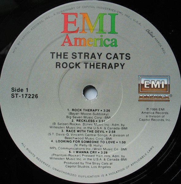 Stray Cats - Rock Therapy (1986 STEREO)
