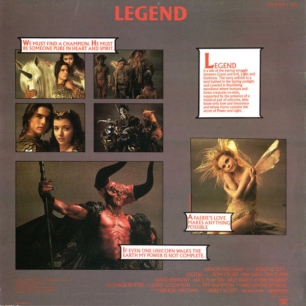 Jerry Goldsmith - Legend (LP) [UK] 1st (Near Mint (NM or M-))