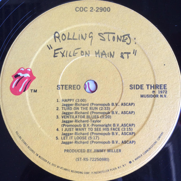 The Rolling Stones - Exile On Main St. (LP) [US] 1977 RP (Very Good Plus (VG+))