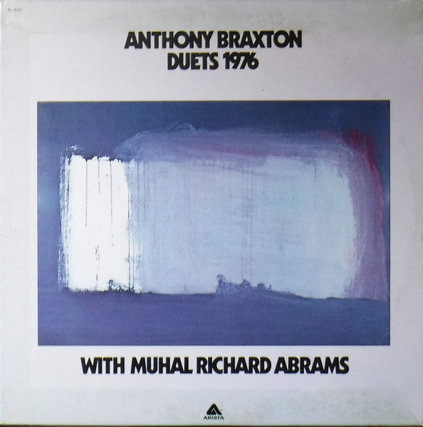 Anthony Braxton - Duets 1976 (LP) [US] 1976 RP