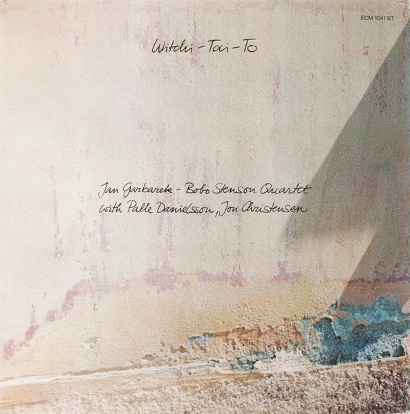 Jan Garbarek - Bobo Stenson Quartet - Witchi-Tai-To (LP) [US] 1st (Very Good Plus (VG+))