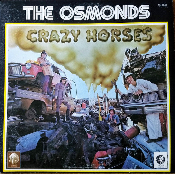 The Osmonds - Crazy Horses (LP) [US] 1st (Near Mint (NM or M-))