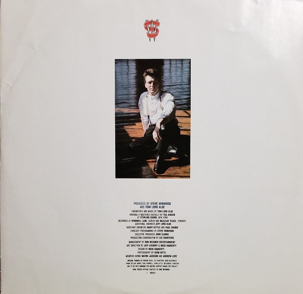Steve Winwood - Roll With It (LP) [US] 1st (Near Mint (NM or M-))