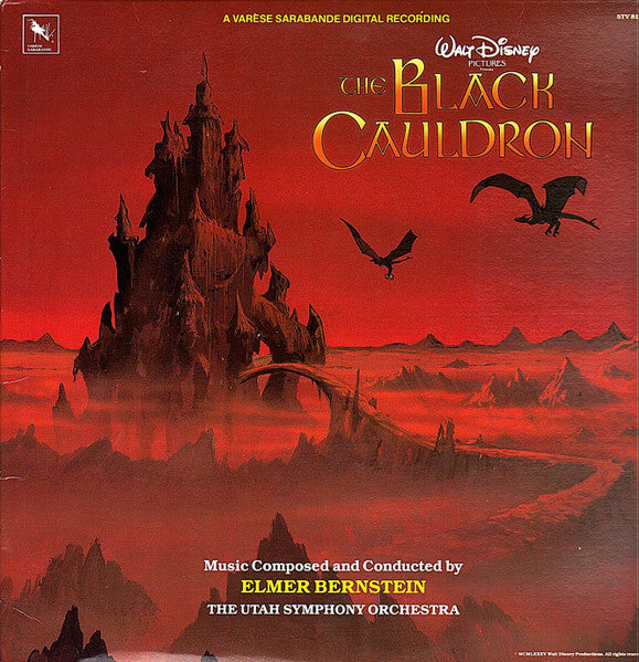 Elmer Bernstein - The Black Cauldron (LP) [US] 1st (Near Mint (NM or M-))