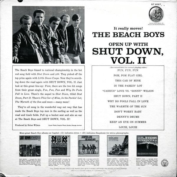 The Beach Boys - Shut Down Volume 2 (1964 STEREO)