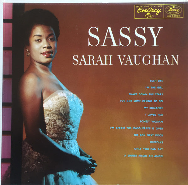 Sarah Vaughan - Sassy (LP) [US] 1st (Very Good Plus (VG+))