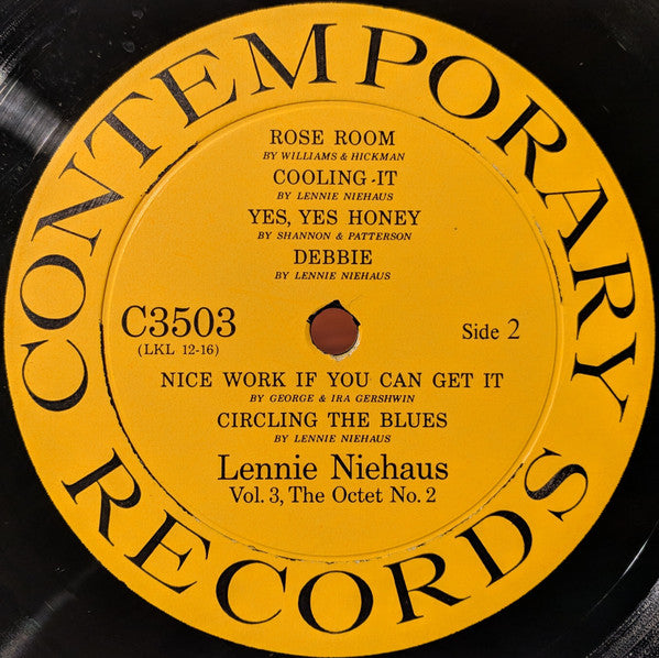 Lennie Niehaus - Vol. 3: The Octet #2 (1955 MONO)