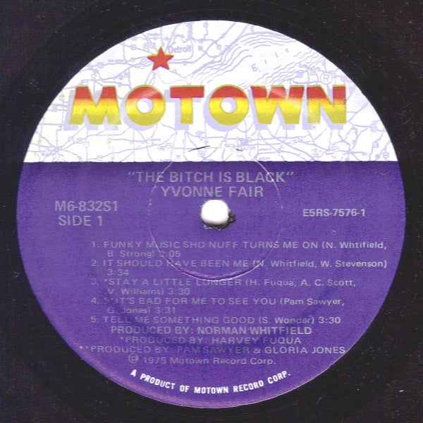 Yvonne Fair - The Bitch Is Black (LP) [US] 1st (Very Good Plus (VG+))