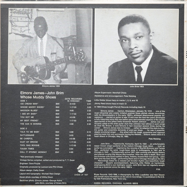 Elmore James - Whose Muddy Shoes (1969 Compilation)