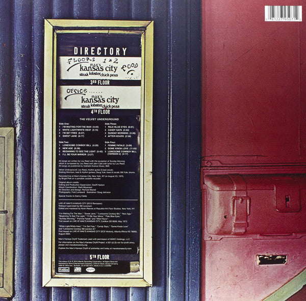 The Velvet Underground - Live At Max's Kansas City (2016 RE)