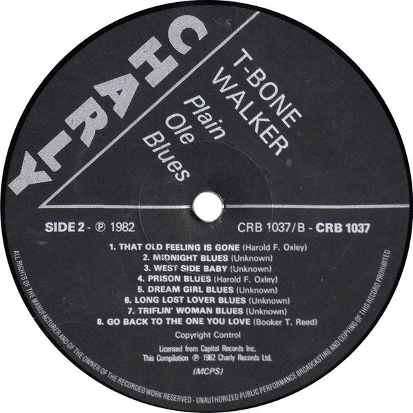 T-Bone Walker - Plain Ole Blues (LP) [UK] 1st (Near Mint (NM or M-))