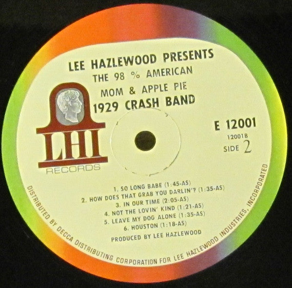 Lee Hazlewood - Lee Hazlewood Presents The 98% American Mom & Apple Pie 1929 Crash Band