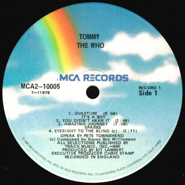 The Who - Tommy (1980 US Press)