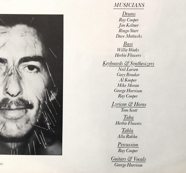 George Harrison - Somewhere In England (1981 LP)